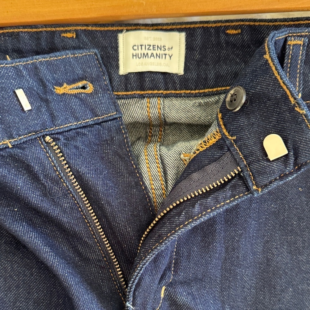 NWT Citizens of Humanity Annina Pocket Trouser 30" jean in Jones Sz 23 - Picture 14 of 16